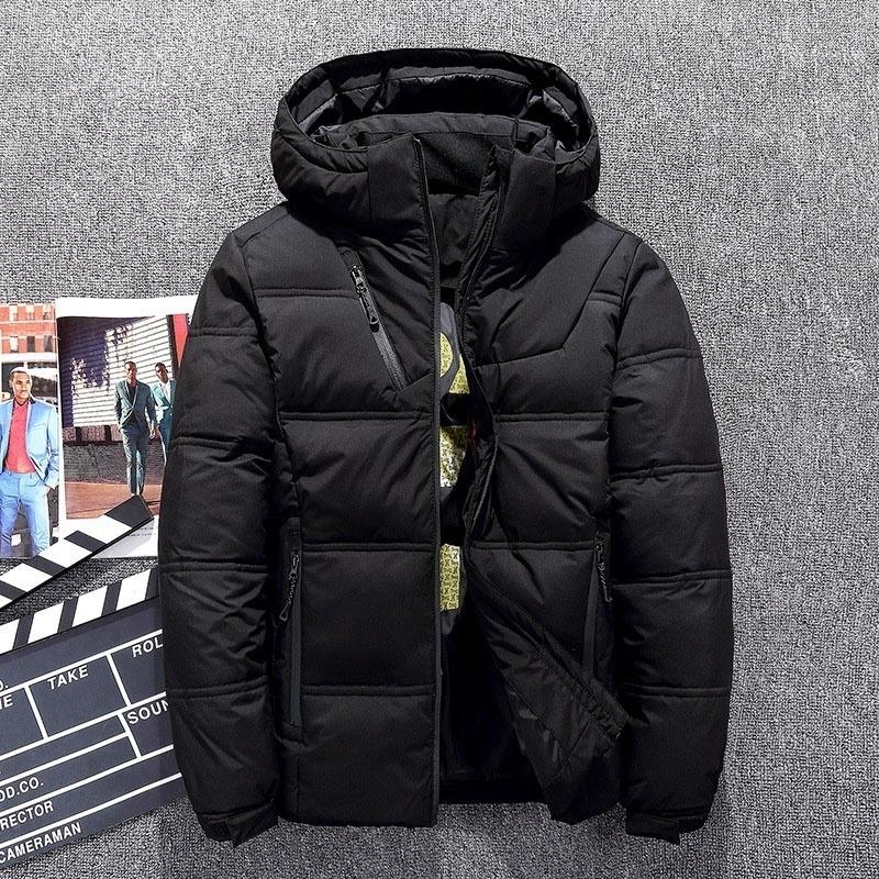 Winter Jacket Men White Duck Down Outwear Coat Parka Warm Overcoat Veste Homme Vinter Jakke
