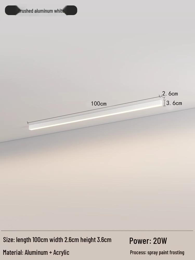 Скандинавская минималистичная светодиодная лента для гостиной, прихожей, спальни и балкона