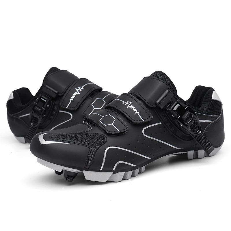 Road bike cycling shoes men's and women's mountain bike lock shoes bicycle shoes assist cycling hard-soled shoes