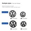 2pcs  Emblem Front Grille Rear Trunk  Sticker Badge Decals For VW Polo Golf MK6 MK7 MK8 Passat B6 B7 B8 Tiguan CC T-ROC Arteon zo5