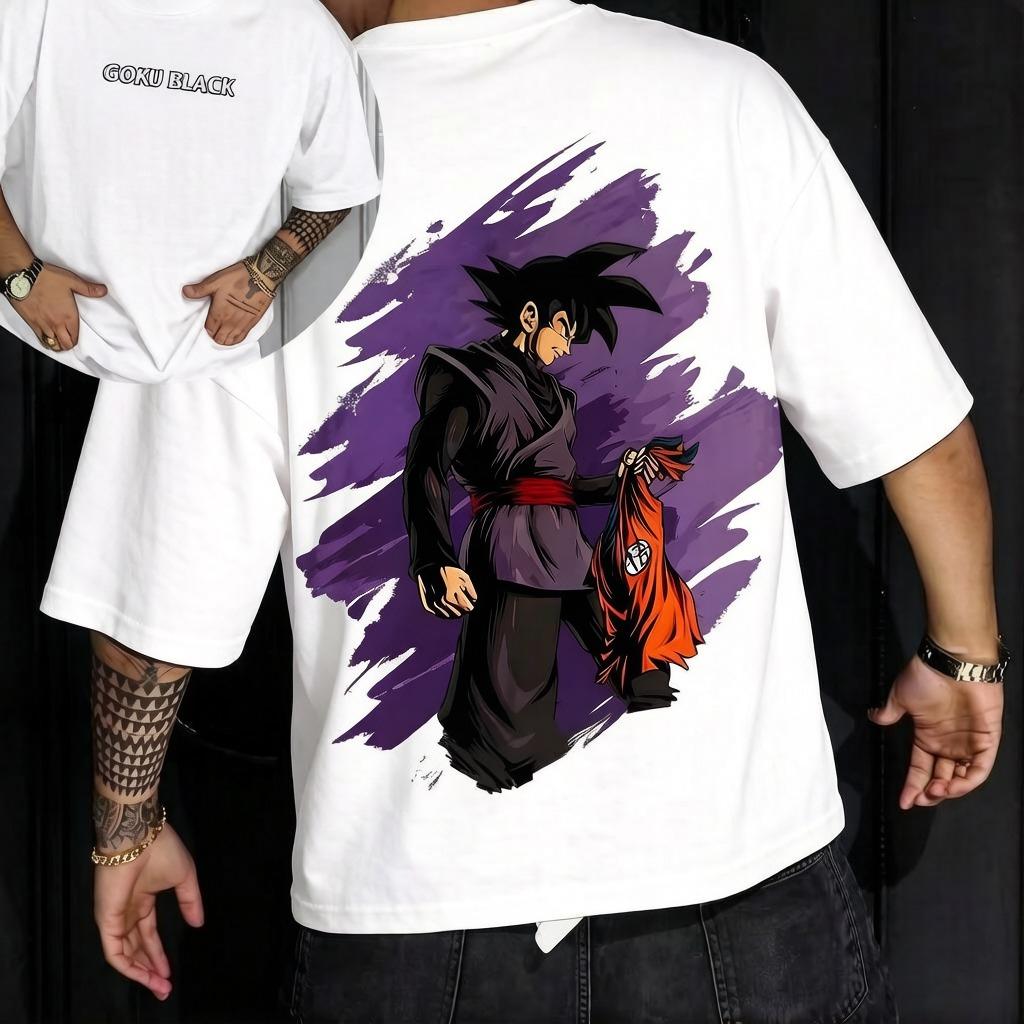 Dragon Ball Z Returns with Printed Cotton Tshirts Comfortable Parentchild Outfits Featuring Character Puzzle Patterns