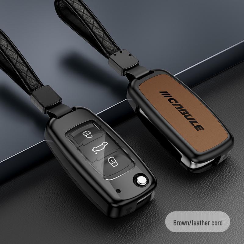 Volkswagen Alloy Key Case for Polo, Golf, Lavida, Passat, Tiguan, Bora, Sagitar