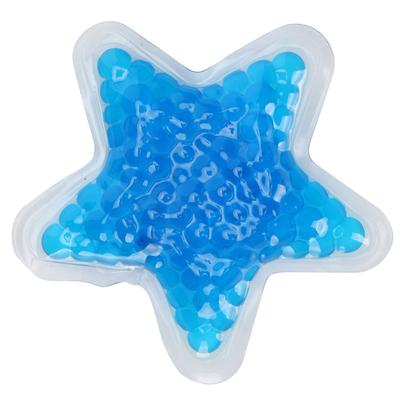 Гелевые бусины для льда, многоразовая охлаждающая охлаждающая подставка в форме звезды для облегчения боли для домашнего салона красоты