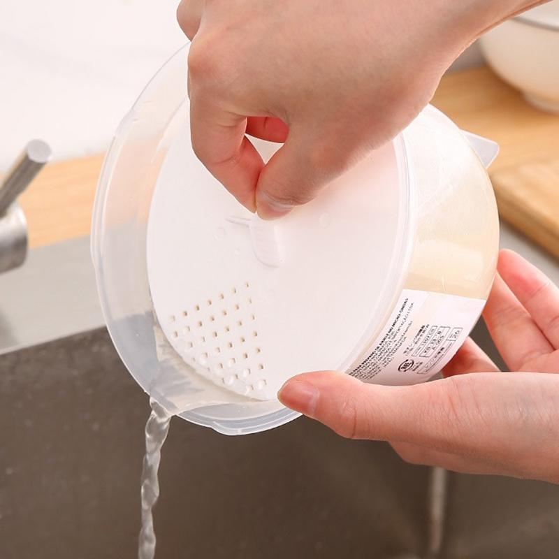 900 мл микроволновая печь рисоварка многофункциональная пароварка приготовление горячего супа бенто ланч-бокс пищевая полипропиленовая кухонная утварь для приготовления на пару