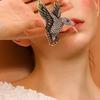 Brooch Pin Hummingbird Colored Rhinestone Accessory Exquisite Long Lasting Lapel Brooch Clothes Decor