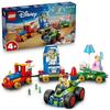 LEGO Disney & Pixar История игрушек Празднование: Игрушка Поезд и Радиоуправляемая Машинка, Подарок на День Рождения, Обучающие Строительные Блоки, Мальчики и Девочки, Возраст 4, 5, 6 лет, Транспорт, Лодка,