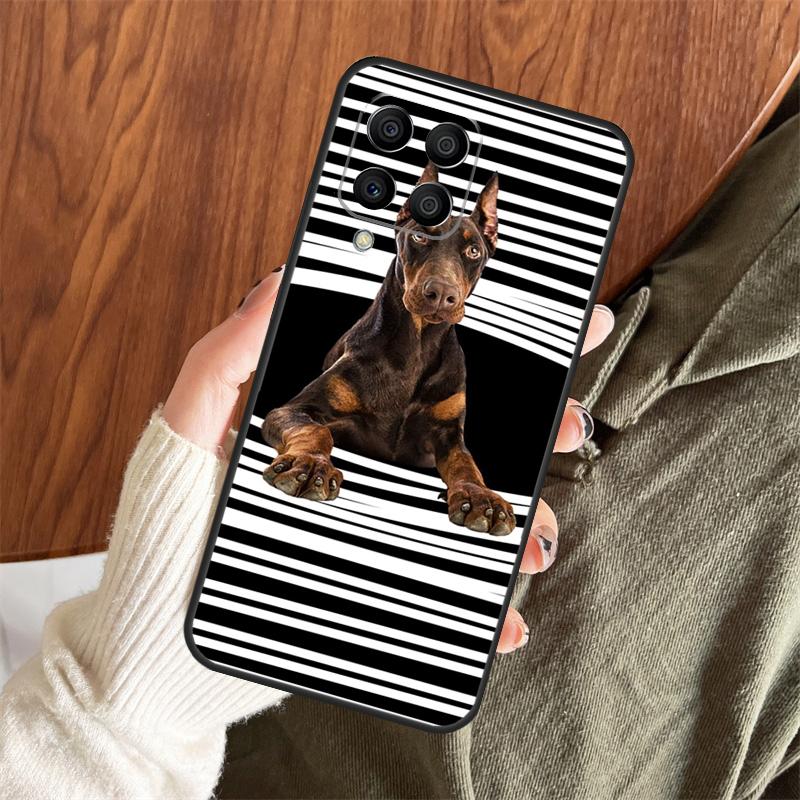 Dachshund Doberman Dog Case For Samsung Galaxy M06 M16 M36 M56 M33 M15 M55 M31 M13 M12 M14 M53 M32 M52 M35 M34 M54