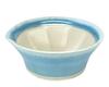 Motosige Pottery Iwami Ware Mortar and Porcelain Sky Suitable for Baby with Silicone Made In Product Number 044049 Bowl, Blue, Food, Non-Slip Bottom,