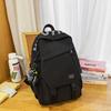 Capacity Simple Big Backpack With Letter Print Design And Waterresistant Fabric
