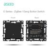 BSEED Zigbee Механические выключатели/Шторы/Диммеры Tuya Умные переключатели EU/FR Розетки Модули Матовые Пластиковые Рамки Только для DIY