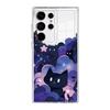Мультяшный чехол с кошкой для Samsung Galaxy S26 S24 S25 Edge S20 Plus Note 20 Ultra 10 S21 S22 FE S23 Ultra
