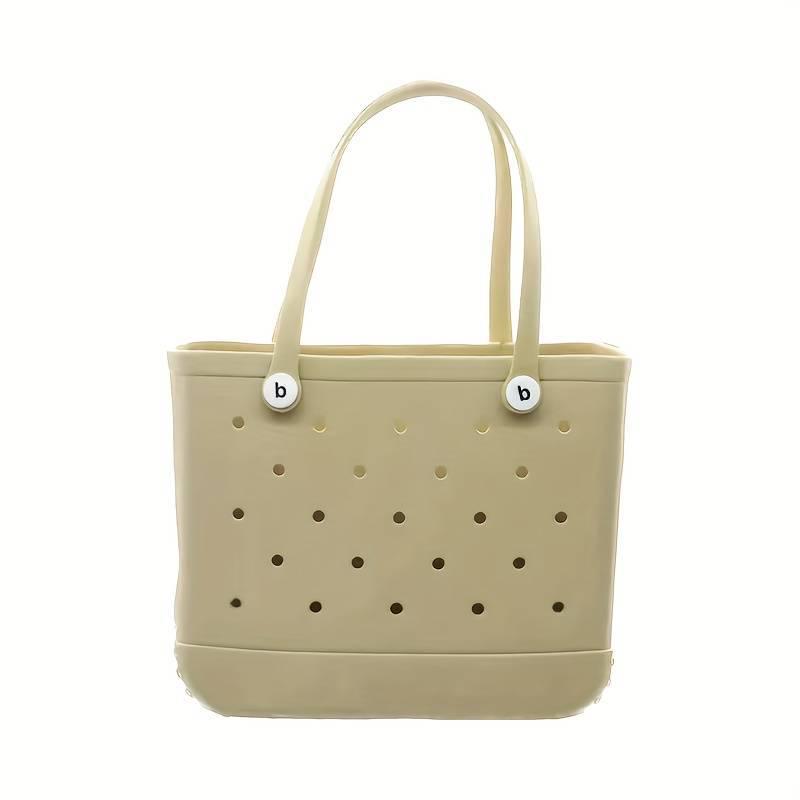 European & American EVA Beach Tote: Versatile Handbag, Pet Carrier & Storage Basket