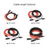 1 Pair 20 Feet Black + 20 Feet Red 10AWG Solar Panel Extension Cable Wire with Female and Male