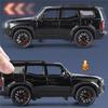1/32 Toyota 2024 PRADO Land Cruiser Модель автомобиля из сплава Литой металл Внедорожники Модель автомобиля Звук и свет Детская игрушка Подарок