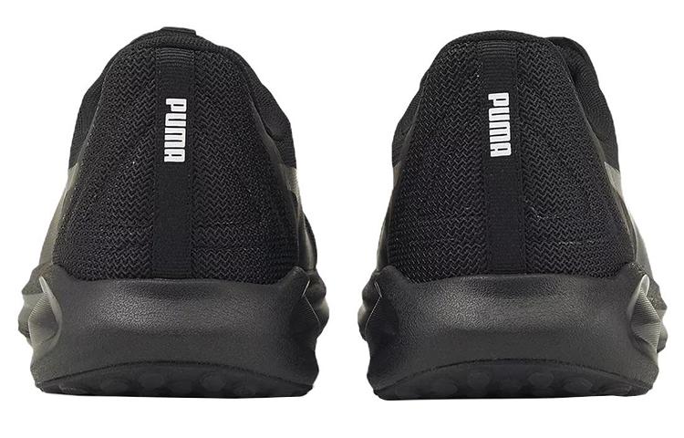 Men's Sneakers PUMA Twitch Runner Fabric Cushioning Breathable Low top Casual Running Shoes Men's Black
