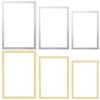 Magnetic Photo Frame A3/A4/A5 Picture Frame Poster Cover Frame Gold/Silver Display Rack Hanger For Wall Decor display Frame
