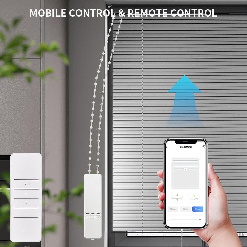 WiFi Tuya Smart Electric Blind Driver Motorized Chain Roller Timer With RF Remoteer Alexa Google Assistant Voice Control