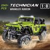 MOC Technic Series J902 Off-road Car SUV Adventure Vehicle Building Block Puzzle Model Children Toy Hobby Kit