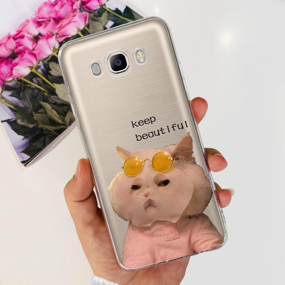 Для Samsung Galaxy J3 J5 J7 2016 Чехол J320F J510F J710F Роскошный Расписной Чехол Мягкий Силиконовый Чехол Для Телефона Для Samnsung J5 2016 Funda