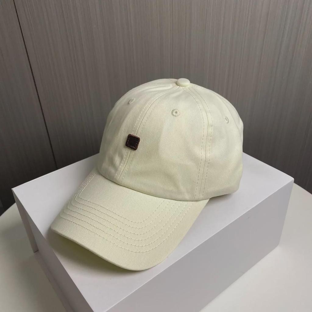 AC Tide New Smiley Face Baseball Cap - Korean Soft Top Duckbill Design, High Quality