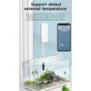 Tuya Zigbee WiFi Датчик температуры и влажности с выносным датчиком-зондом для умного дома, работает с Yandex SmartLife Alexa