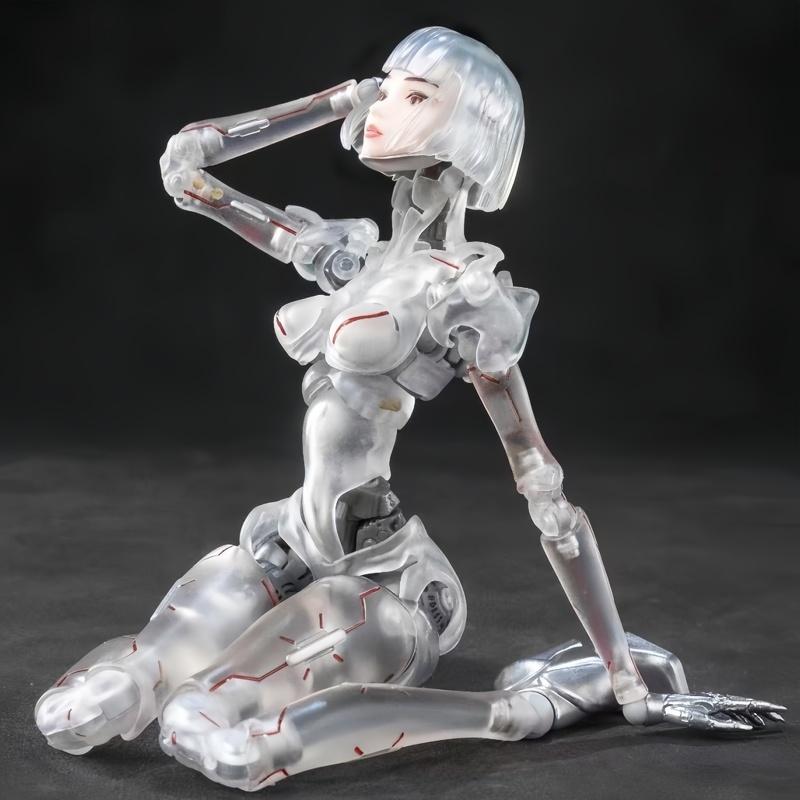 Научно-фантастическая фигурка андроида 1/12 Агент ИИ Femella C1 Фигурка на шарнирах Модель Коллекционная GK Игрушка Настольное аниме Украшение Подарок