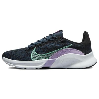 Женские кроссовки SuperRep Go 3 Flyknit Next Nature 'Armoury Navy Green Glow' DH3393-002