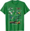 WW2 Planes Warbirds P51 Mustang Spitfire Messerschmitt T-Shirt Short Sleeve Casual Cotton O-Neck T Shirts