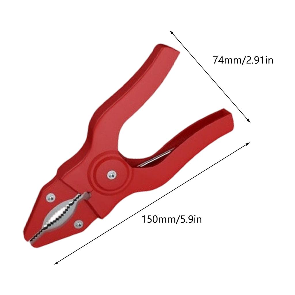 50A Insulated Alligator Clip Premium Copper Construction Secure Electrical Testing Clamps for Engineers