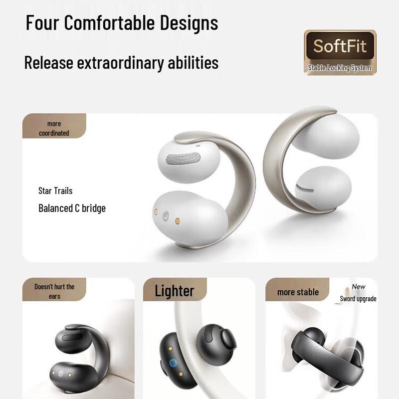 Bluetooth-гарнитура Soundcore AeroClip с открытым дизайном