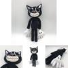 Серия Siren Head Плюшевая игрушка Черный кот Мягкая набивная кукла Идеально подходит для поклонников ужасов