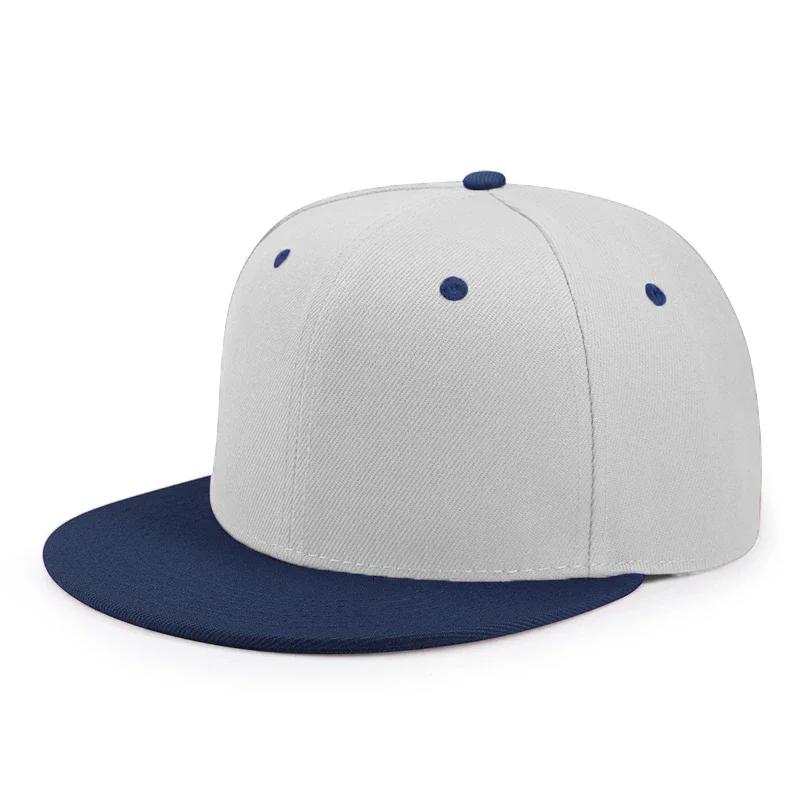 Новая однотонная регулируемая кепка-snapback Высокое качество для взрослых Хип-хоп Уличный городской стиль Бейсболка Мужская Женская Для активного отдыха на природе Бейсболка