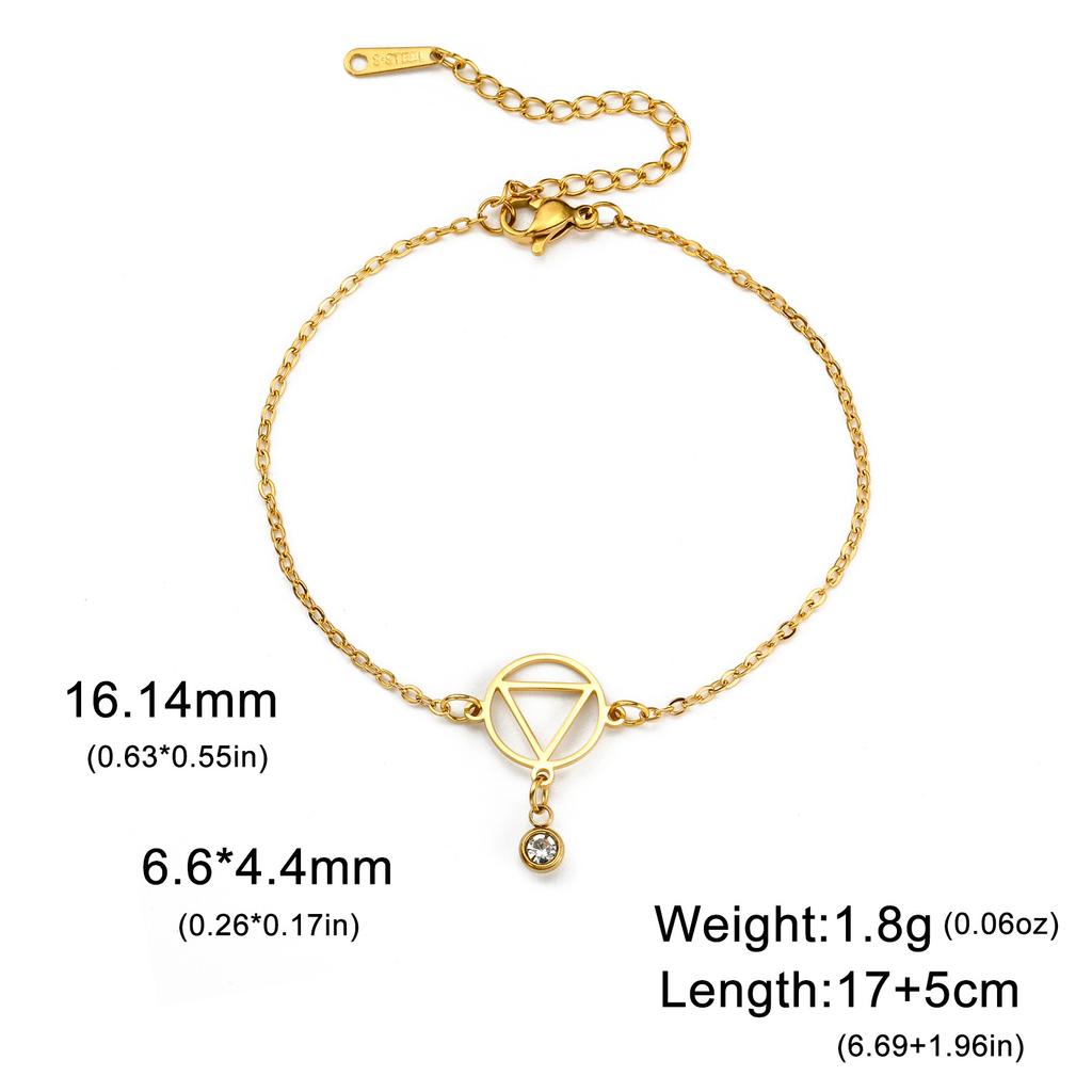 Нержавеющая сталь AA восстановление браслет подвеска двухслойный трезвый браслет для женщин браслеты ювелирные изделия подарок на вечеринку