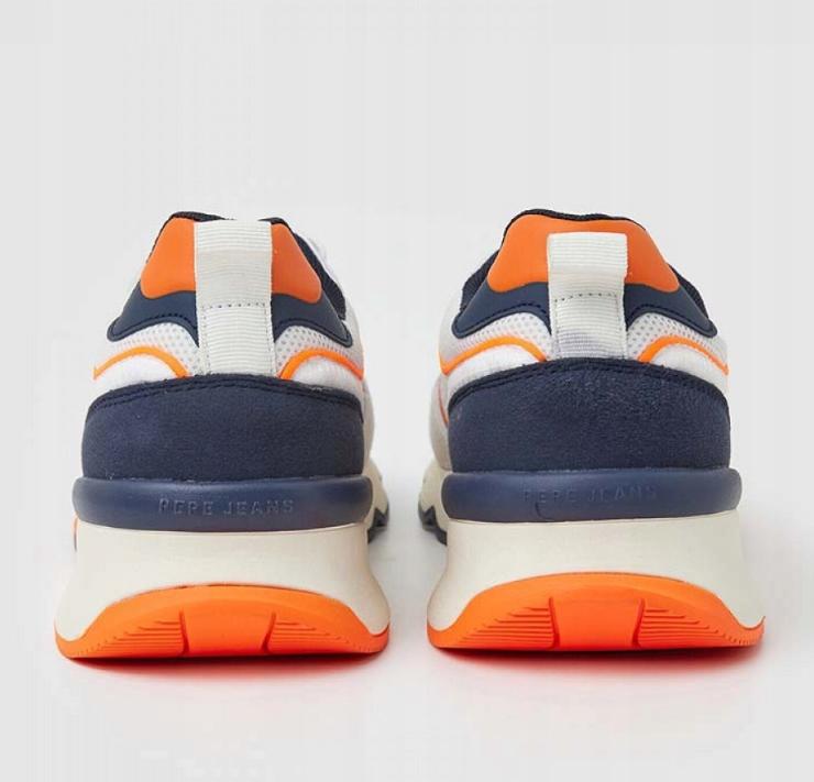 Pepe Jeans Męskie Buty Sportowe Wielokolorowe Wiązane 44 Awe
