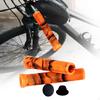 2 Pieces Bike Handlebar Grips Cycling Bar Covers Soft Sleeves Replacement Bicycle Handle