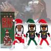 Уникальное украшение в виде куклы рождественского эльфа Snoop On A Stoop для любителей хип-хопа в красочных стилях