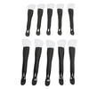 10pcs Silicone Facial Mask Brush Professional Home Beauty Salon Double Ended Mud Mask Applicator