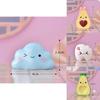 Charming Resin Craft Cartoon Avocado Sushi Figurines Adorable Miniature Ornaments