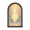 Illuminated Light Up Ghost Mirror Ghost Shaped LED Wall Mirror  Gothic Horror