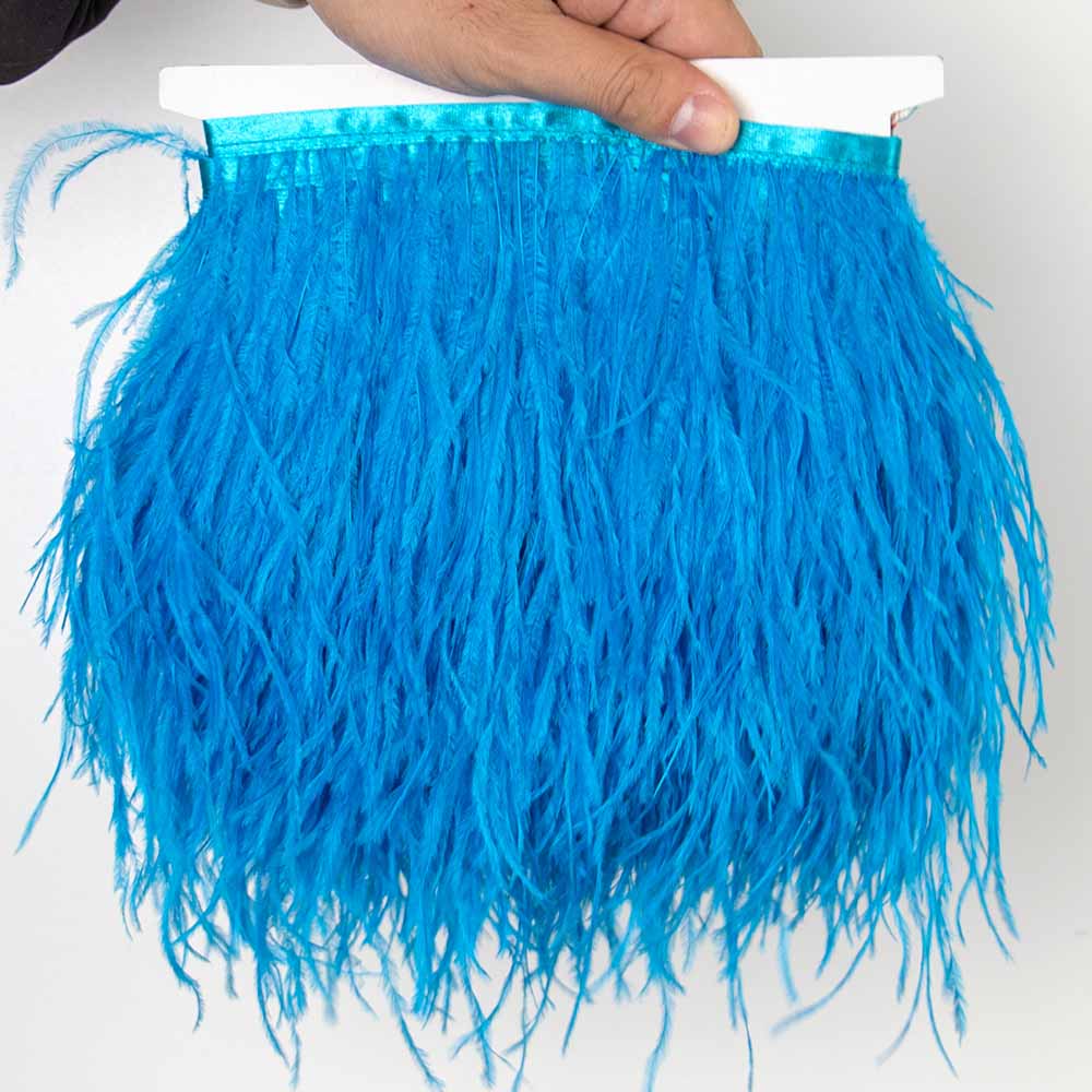 Перо 1 метр Красная отделка из страусиных перьев на тесьме Ленточная бахрома 8-10 см Ткань Юбка Швейные принадлежности Украшение для платья и одежды