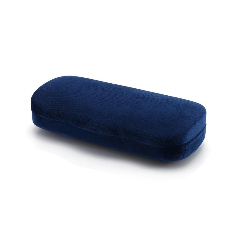 Portable Anti-Pressure Art Glasses Case Spectacle Case Plush Iron Box Sunglasses Case