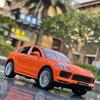 1:24 Porsches Cayenne Turbo S Alloy Car Model Diecasts Metal Toy Vehicles Car Model Simulation Sound Light  Favorite Festival