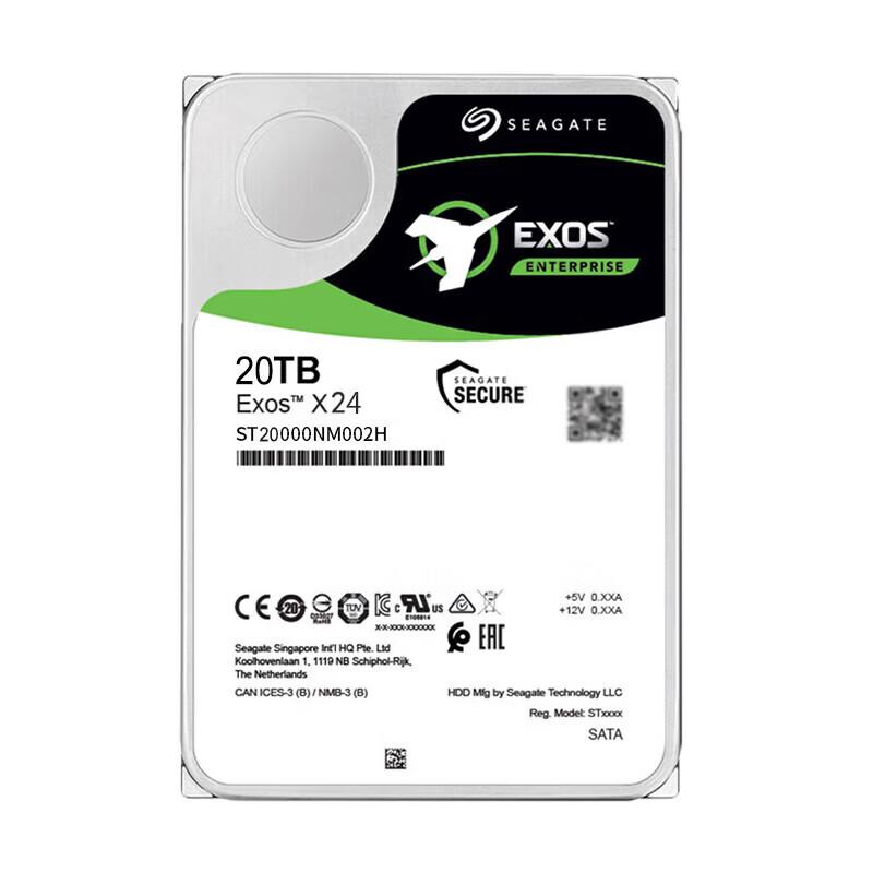 Seagate 20TB Enterprise 7200 RPM Hard Drive