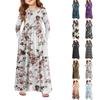 Girls' Maxi Dress - Long Sleeve Pocket Dress