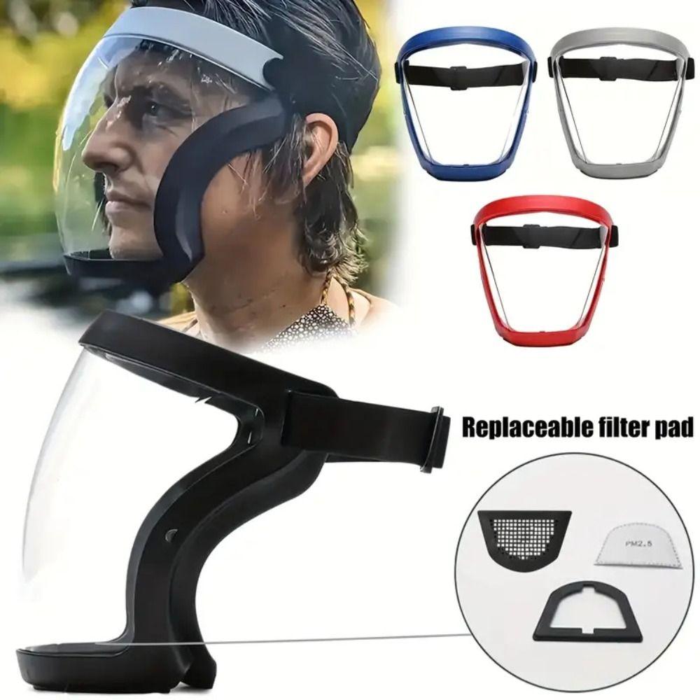 Anti-Splash Anti-Fog Face Mask Full Face Space Spherical Goggles Bike Mask Riding Mask Unisex
