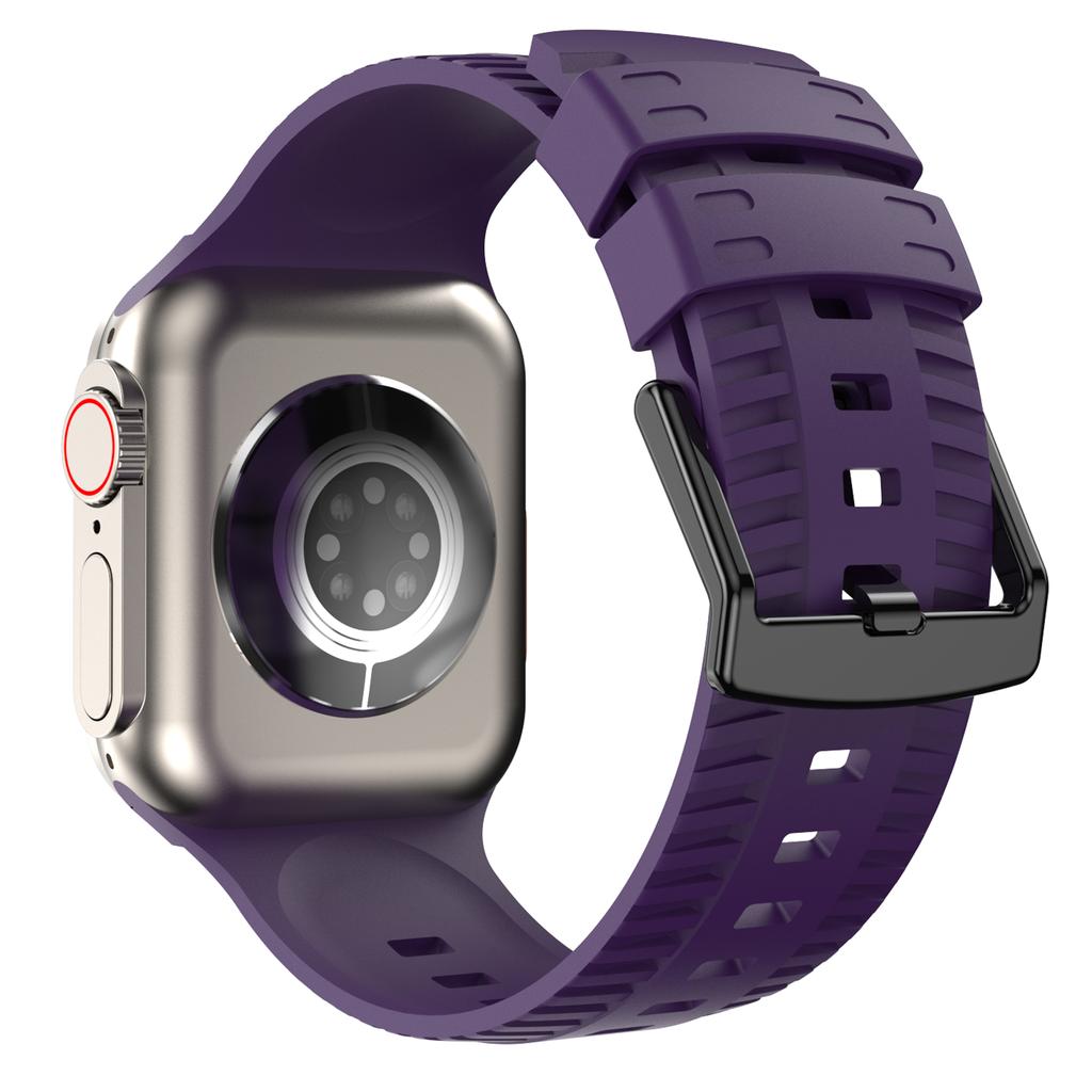 Ремешок с узором в виде шин для Apple Watch Ultra Band 49 мм, 44 мм, 45 мм, 41 мм, 42 мм, 38 мм, силиконовый браслет Correa IWatch Series 8 Se 7 6 5 4