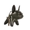 French Bulldog Dog Pendant Cartoon Dog Dolls Kawaii Chubby Leather Keychain  Gift