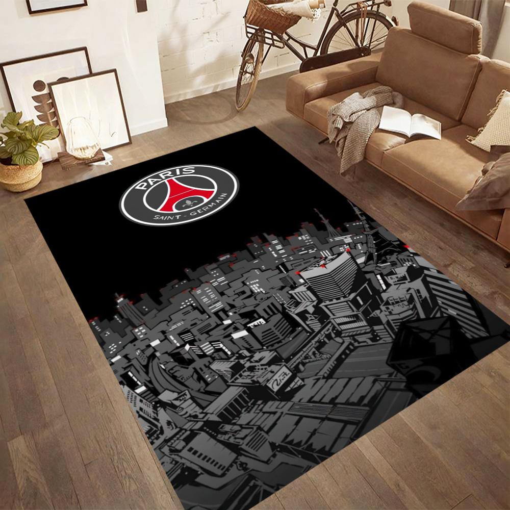 Paris Saint Germain Area Rug Suitable For Dining Room Bedrooms Outdoor Study Room Antislip Carpet Office Home Decor Wedding Party Gift