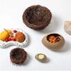 Плетеное из ротанга гнездо для птиц, Искусственный декоративный домик для птиц, Искусственное гнездо для птиц, Домик для птиц, Садовое искусство и поделки на природную тематику, Декорация