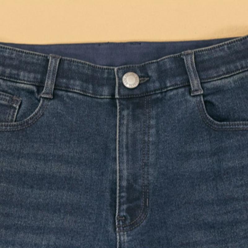 Bang Bang Men S Double bruShed Regular Fit Stretch Denim jeanS Navy